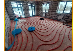 Проект 9 – Возведение стен из газобетона и утепление пола в Усолье-Сибирском