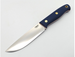 Нож Модель X сталь N690 синяя микарта