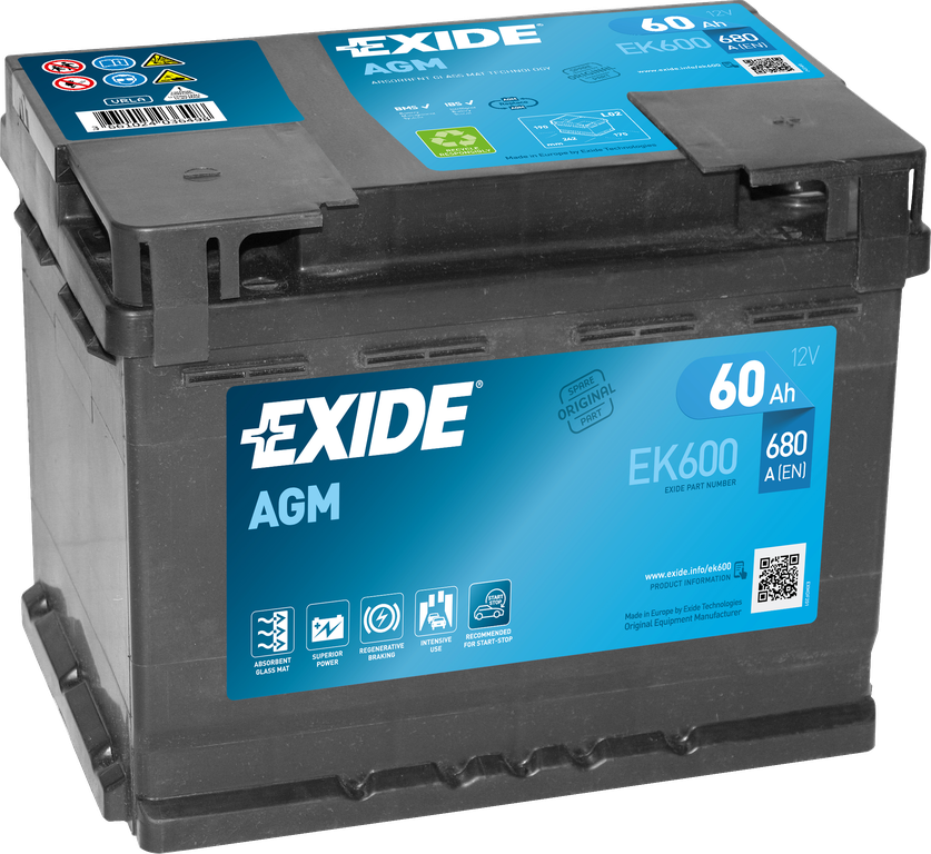 Exide agm discount