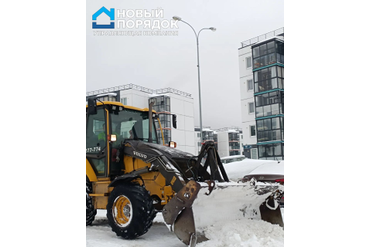 Механизированная уборка снега