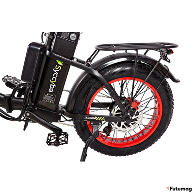 Электровелосипед Syccyba H2 (F11) DUAL 23AH красный
