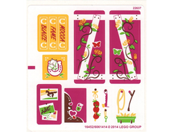 Sticker Sheet for Set 41039 - 16452/6061414, n/a (41039stk01)
