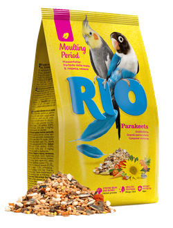 RIO Корм для средних попугаев в период линьки 1 кг