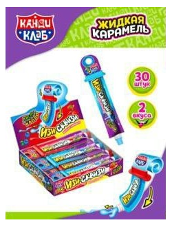 Жидкая карамель "Изи-Сквизи" ассорти 20гр*30шт*12 блоков