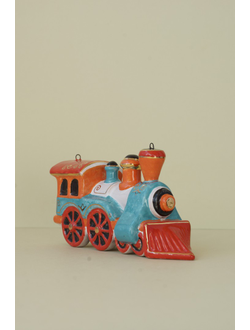 Паровозик цветной