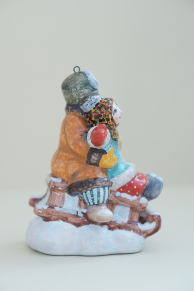 Дети на санках