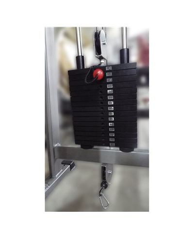 Блочная рама двойная (кроссовер) 2х70 кг AV202/80