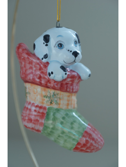 Щенок в носочке - собачки