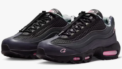 Nike Cortez 95 Pink (Черные) сбоку