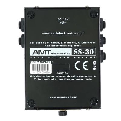 AMT BULAVA SS-30 - трёхканальный JFET гитарный предусилитель [без БП]