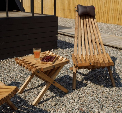 Кресло Кентукки 50см*95см спинка-90см Карельская сосна