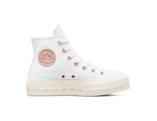 All white platform converse hotsell