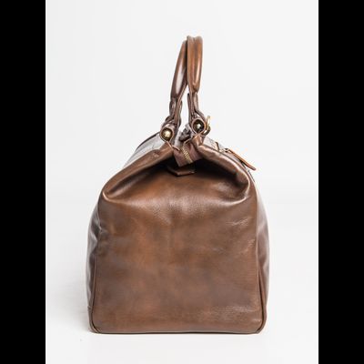 Кожаный саквояж Otranto Premium brown (арт. 4006-63)
