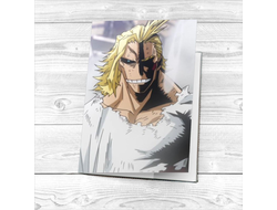 Обложка Моя геройская академия на паспорт №5