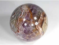 Шар Аметист, Агат, Бразилия (60 мм, 330 г) №29721