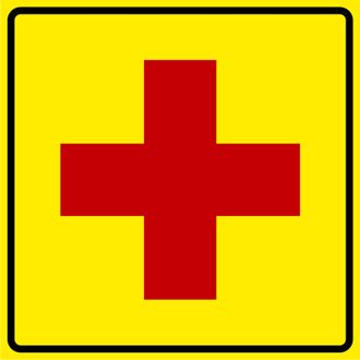 Знак «Аптечка»