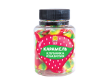 Карамель рубленая &quot;Клубника и базилик&quot; 70 гр, 15 шт