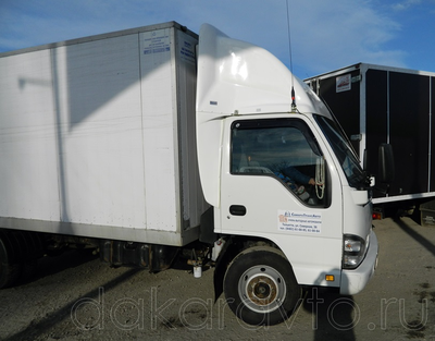 Обтекатель Спойлер на ISUZU-NQR