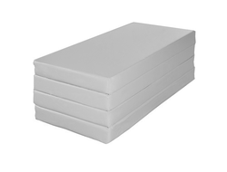 Мат гимнастический 2,0х1,0х0,1 м складной, 3 сложения, 4 секции пастель купить в Воронеже