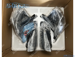 Cтопы Toyota Land Cruiser 200 07-15 в стиле 21 года LED (дымчатые серые)