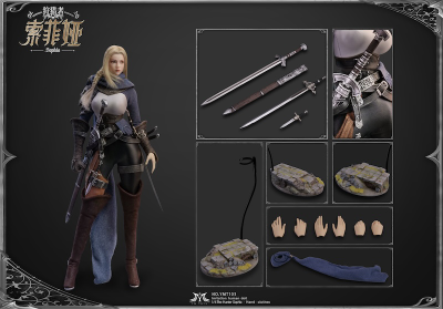 ПРЕДЗАКАЗ - Охотница София - Коллекционная фигурка 1/6 Hunter series Sophia (YMT103) - YMTOYS ?ЦЕНА: 25900 РУБ.?