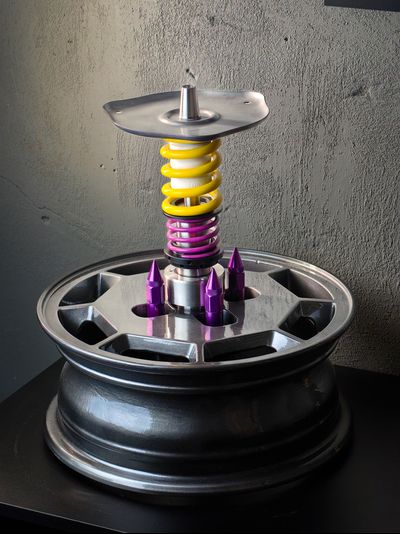 HOOKWHEELS YELLOW-VIOLET | GRAPHITE