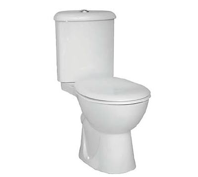 Угловой унитаз со стандартным сиденьем  VitrA Arkitekt, 9754B003-7200