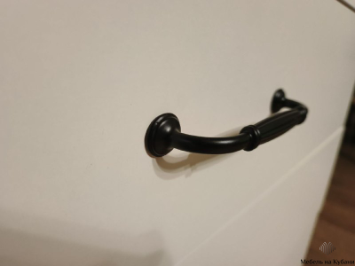 Эва КМ-021 комод 4 ящика (улучшинная фурнитура) Белый