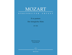 Mozart, Wolfgang Amadeus Il re pastore KV208  Klavierauszug (it/en)