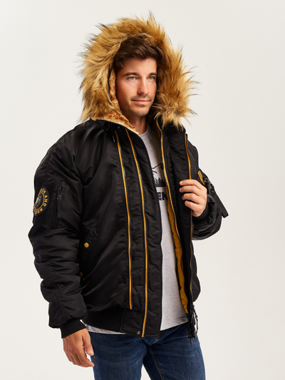 Куртка N2B COMPASS BLACK/YELLOW