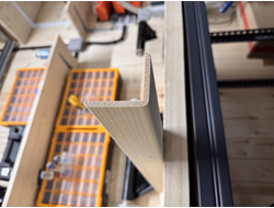 Угол деревянный клеёный 60х60 мм (3 метра)