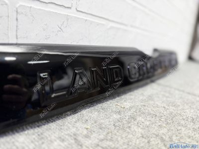 Накладка багажника Toyota Land Cruiser Prado 18+ черная