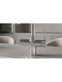 Система мгновенного кипячения воды с газацией и охлаждением 5в1 AQUAHOT MONTBLANC Chrome (хром)