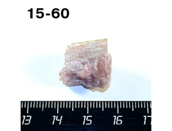 Турмалин натуральный (необработанный) Малхан №15-60: 4,5г - 17*16*13мм