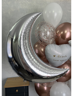 Шары на выписку Мы тебя очень ждали (для девочки)