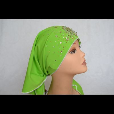 Женский платок бандана из лайкры Vizio 5028 ST Италия зеленый