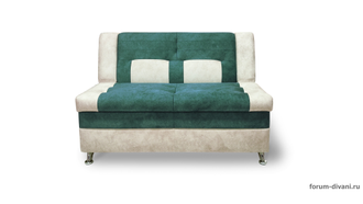 Кухонный ДИВАН "ФОРУМ-10", Зеленый/Слоновая кость