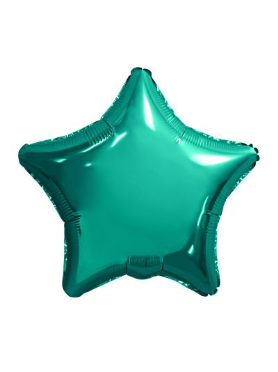 Звезда бирюзовая 45см