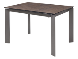 Стол CORNER 120 IRON COPPER/ GREY1 М-City