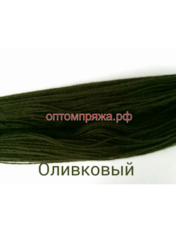 Акрил в пасмах трехслойная цвет Оливковый. Цена за 1 кг. 410 рублей