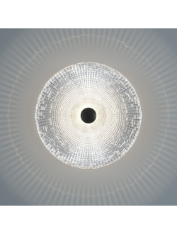 Настенный светодиодный светильник 40033/1 LED черный