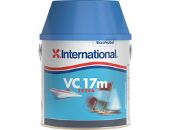 Необрастающая краска «INTERNATIONAL VC 17 M EXTRA» двухкомпонентная твердая для всех корпусов кроме алюминия (0.75 и 2.5 ЛИТРА)