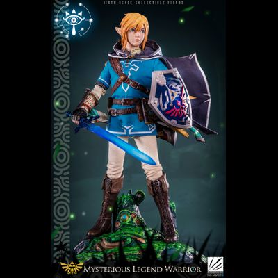 Линк, делюкс версия (Legend of Zelda: Breath of the Wild)  - Коллекционная ФИГУРКА 1/6 scale Mysterious Legend Warrior Deluxe Edition (NW001B) - NW TOYS
