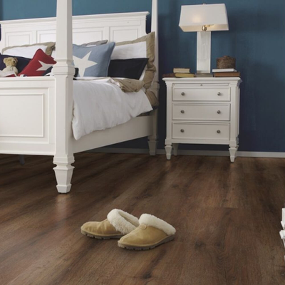 Виниловый пол Wineo 800 Wood XL Santorini Deep Oak DB00061 клеевой