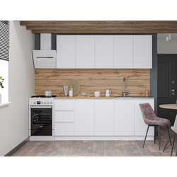 Кухонный гарнитур 2,0 МОРИ, белый