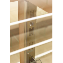 (КРО-5) Прилавок рабочий "KREUZ", со стеклянной витриной