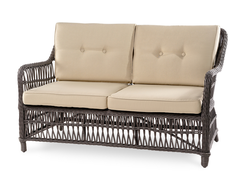 Плетеный 2-х местный диван Cannes из искусственного ротанга