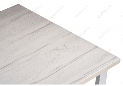 Стол Лота Лофт 120 25 мм юта / белый матовый