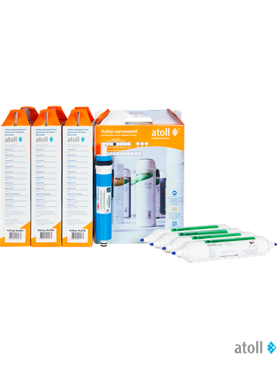 Комплект картриджей Atoll на 2 года (A-560Em,Ep, A-550m)