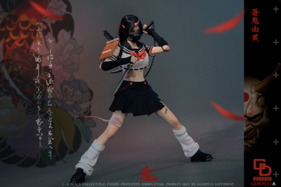 ПРЕДЗАКАЗ - Японская школьница-демон Юми - Коллекционная ФИГУРКА 1/6 scale Onihime Part 2 Yumi Souki (GD97011A) - GDTOYS  ?ЦЕНА: 23200 РУБ.?